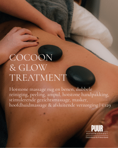PUUR Huidinstituut actie behandeling | Cocoon & Glow Treatment 