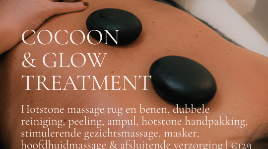 COCOON & GLOW TREATMENTActie PUUR Huidinstituut