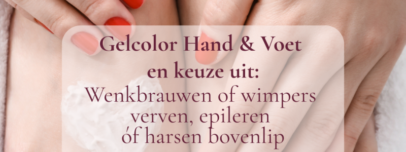 Ready. Set. Summer. Deal - PUUR Huidinstituut OPI Gelcolor zomer actie